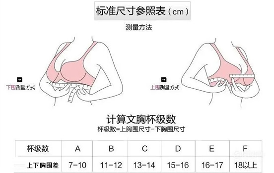 女人的a罩杯的胸到底多大