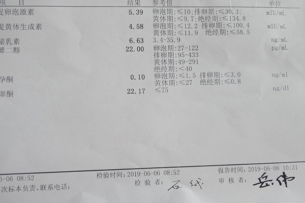 胚胎刚着床孕酮和雌二醇会不会下降,在这个范围属正常现象