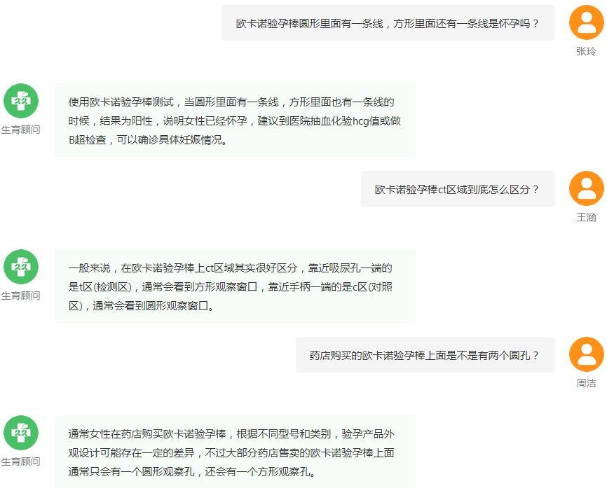 欧卡诺验孕棒使用方法(图解)