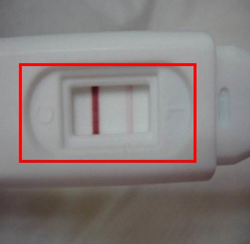 验孕棒的实拍图片 两条杠,一条深一条浅实拍图片怎样的？