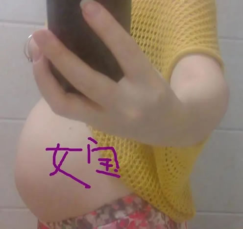 男孩女孩肚形图 对比一下你的是哪种？