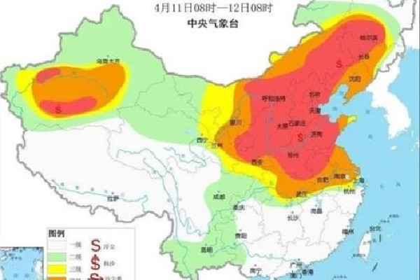 沙尘已跨过长江江浙沪正在“吸土” 沙尘天气对人体的危害