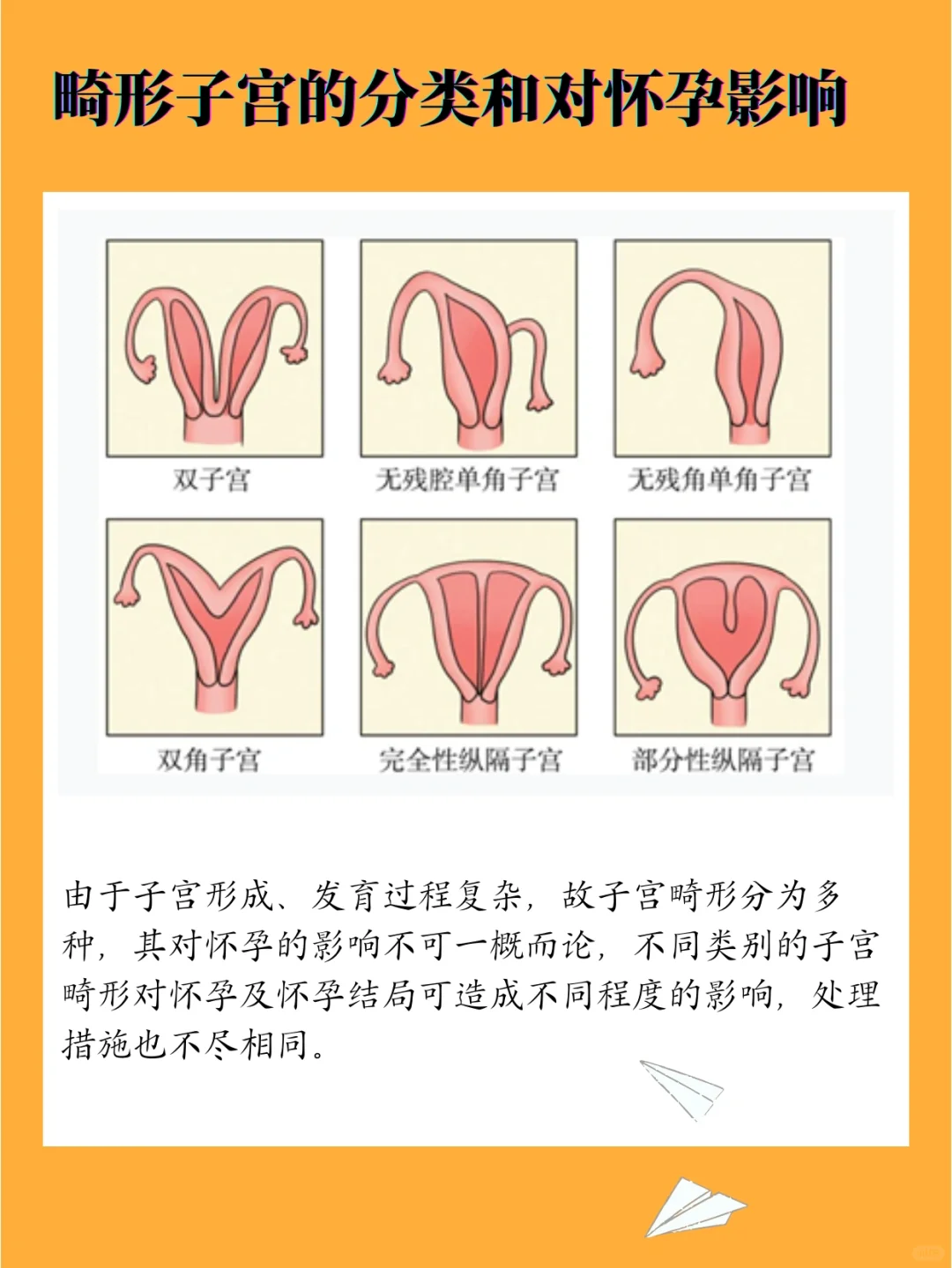 科学备孕，畸形子宫照样能够自然怀孕！